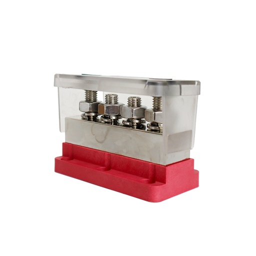 [ABB650RC] Alvolta M10 4 Point 650A Busbar Red