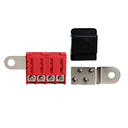 Alvolta Terminal Mount ST Blade Fuse Panel 4 Circuit Kit
