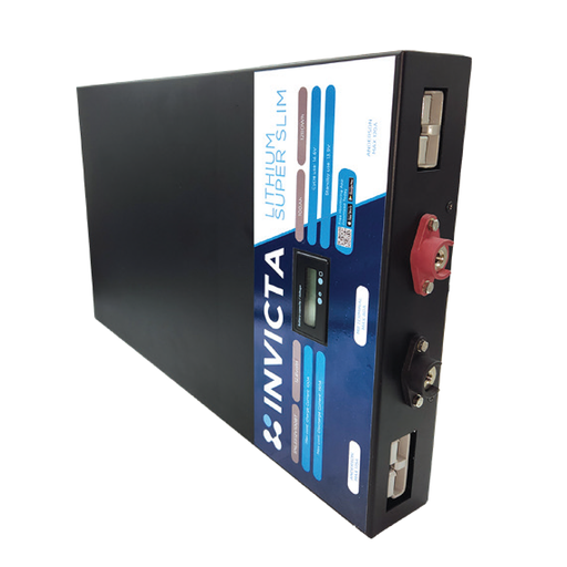 [SNLSS12V100BT] Invicta 100Ah SuperSlim Lithium Battery (Bluetooth)