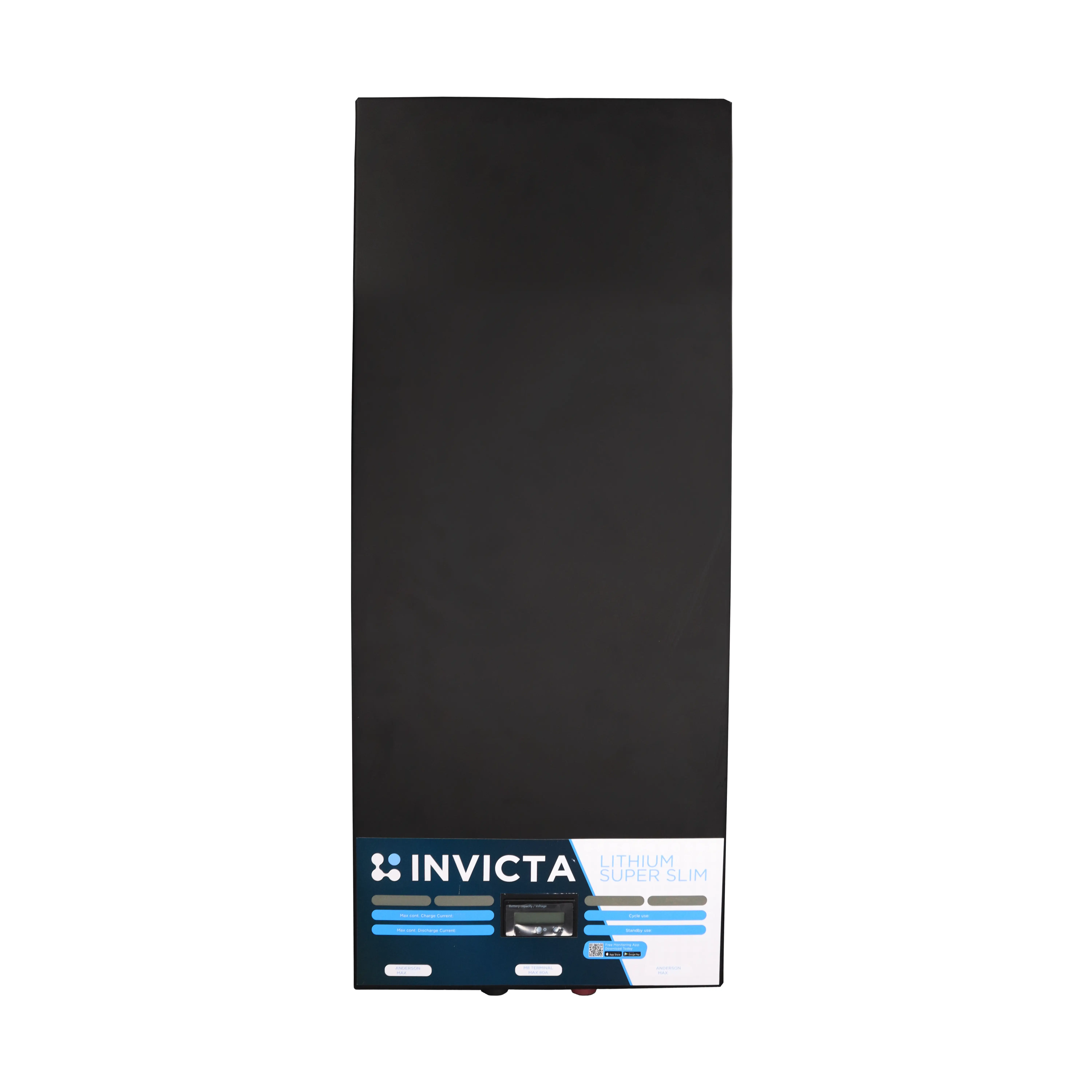 Invicta 100Ah SuperSlim Lithium Battery (Bluetooth)