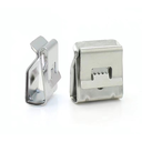 Alvolta Stainless Steel Module Cable Clip (2 x 4.0mm) 100 Pack