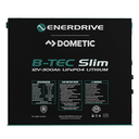 Enerdrive B-TEC 12V 300Ah LiFePO4 Slim Battery in Metal Case