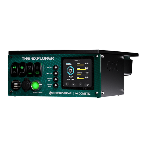 Enerdrive Explorer System TOP/ROOF 40DC inc. Simarine SCQ50