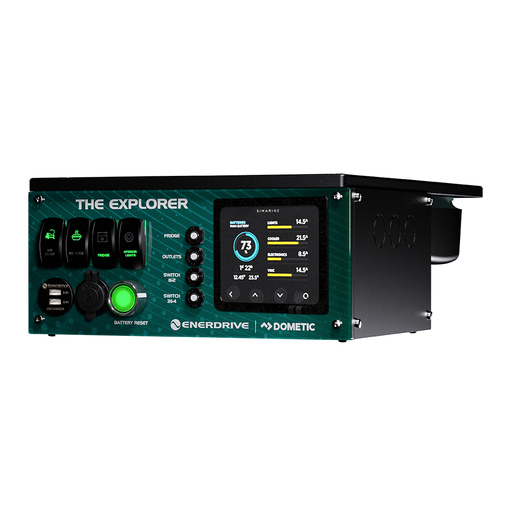 [K-EXPLORER-03-T] Enerdrive Explorer System TOP/ROOF 40DC inc. Simarine SCQ50