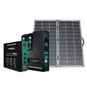 Enerdrive Adventurer System RIGHT 40AC, 40DC, 2000X inc. Simarine SCQ50 + 300Ah Slim B-TEC + Alvolta 220W Portable Solar Kit