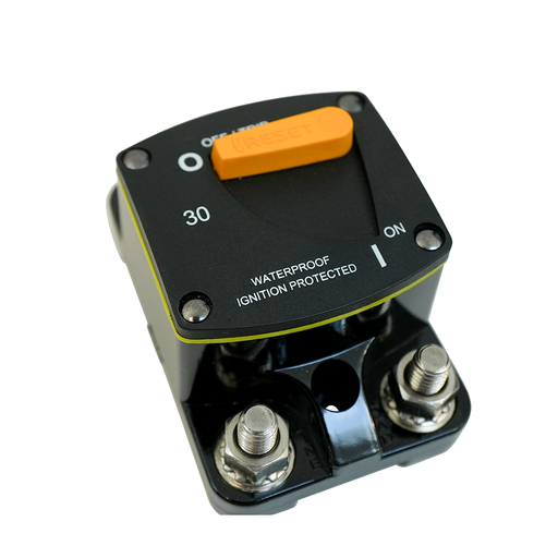 [ALV-187F30] Alvolta 30A Heavy Duty Manual Reset Circuit Breaker