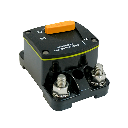[ALV-187F50] Alvolta 50A Heavy Duty Manual Reset Circuit Breaker