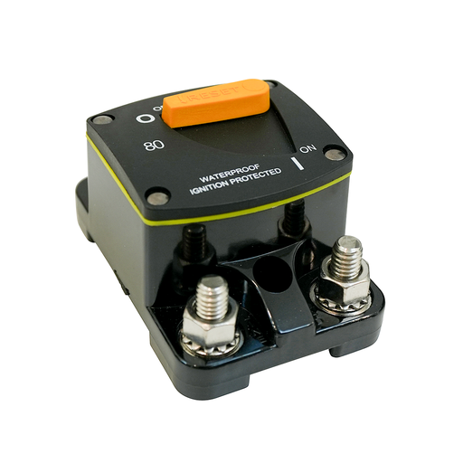 [ALV-187F80] Alvolta 80A Heavy Duty Manual Reset Circuit Breaker