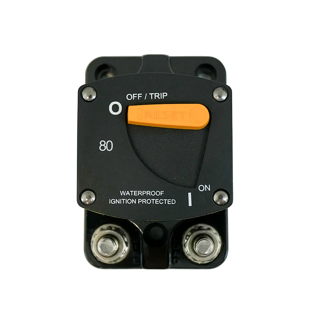 Alvolta 80A Heavy Duty Manual Reset Circuit Breaker