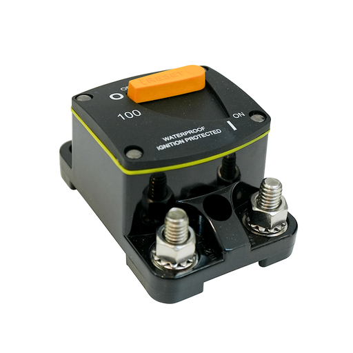 [ALV-187F100] Alvolta 100A Heavy Duty Manual Reset Circuit Breaker