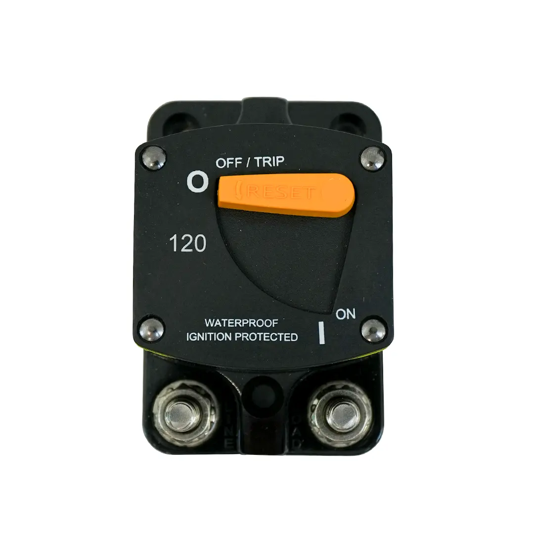Alvolta 120A Heavy Duty Manual Reset Circuit Breaker