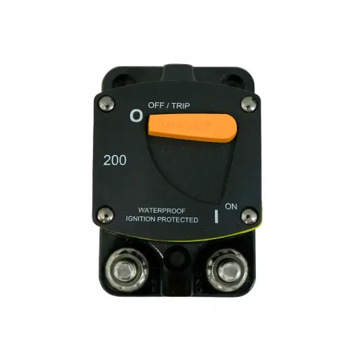 [ALV-187F200] Alvolta 200A Heavy Duty Manual Reset Circuit Breaker