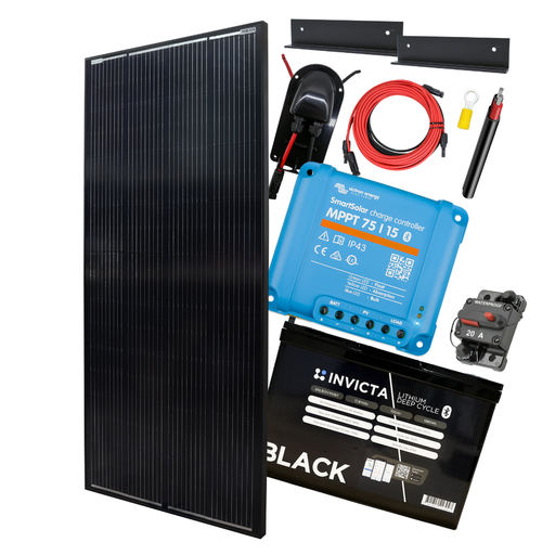 [AISCK200100] Fixed Solar Charging Kit 200W/100A