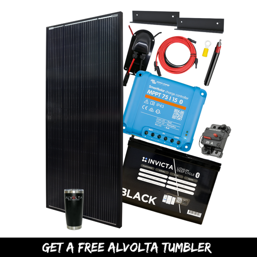 [AISCK200100] Fixed Solar Charging Kit 200W/100A