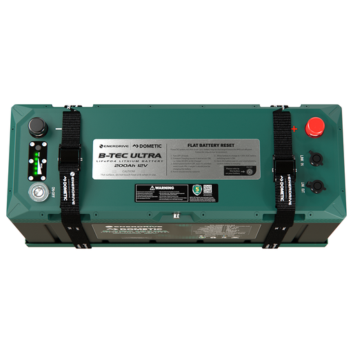[EPL-200BT-12V-G3] Enerdrive B-tec Ultra 200A 12V Lifepo4 Battery Gen3 IP67
