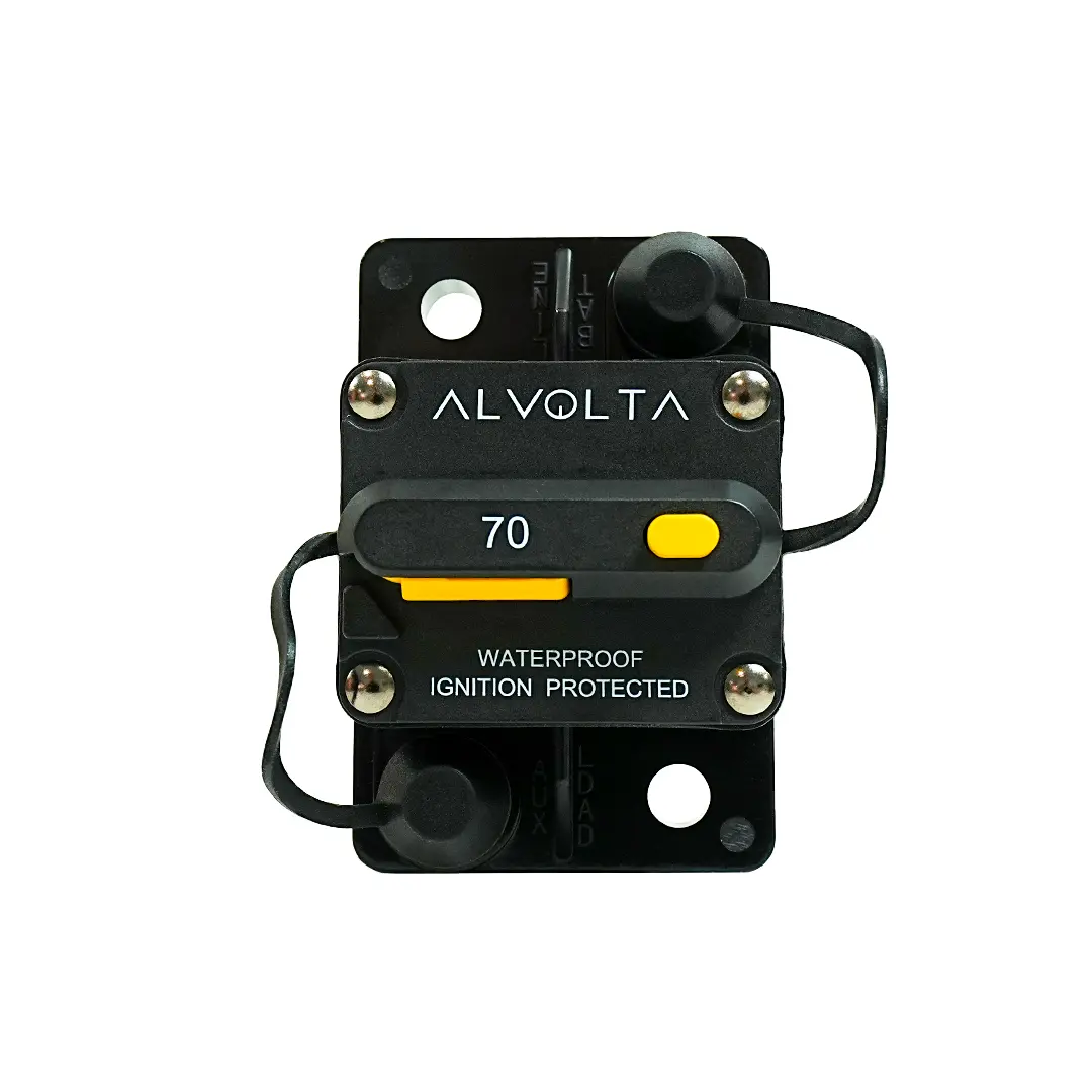 Alvolta 70A Surface Manual Reset Circuit Breaker     