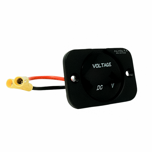 [ALV-VMFS] Alvolta 12/24V Voltmeter Flush Mount