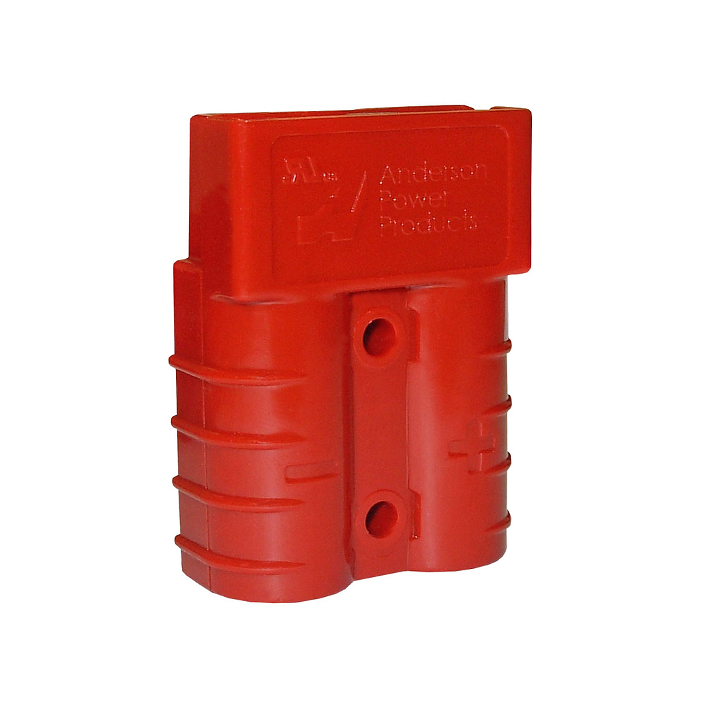[1ANDERSONRED] Anderson Power Products 50A Genuine Red Anderson Plug