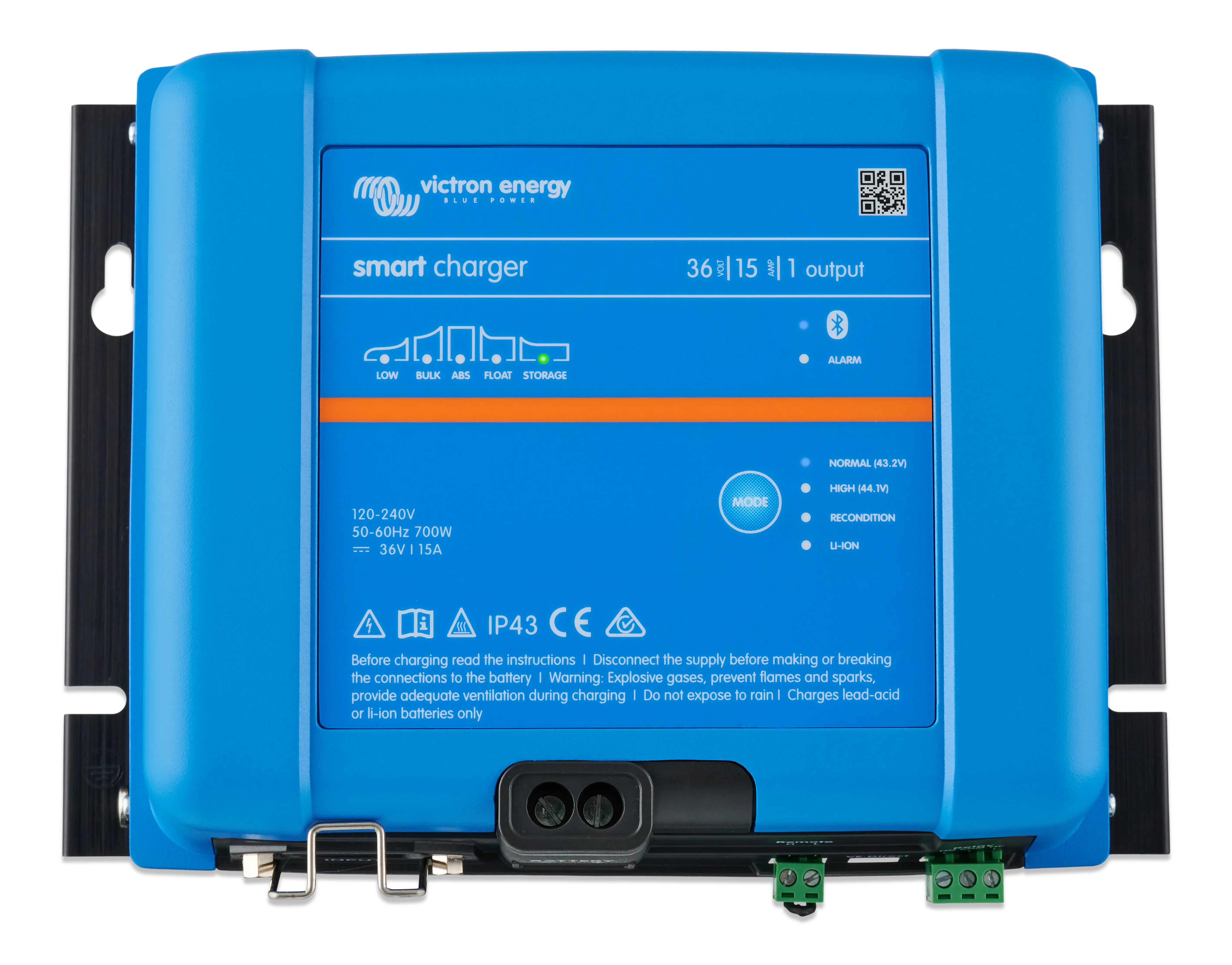 Victron Smart IP43 Charger 36/15 (1) 120-240V