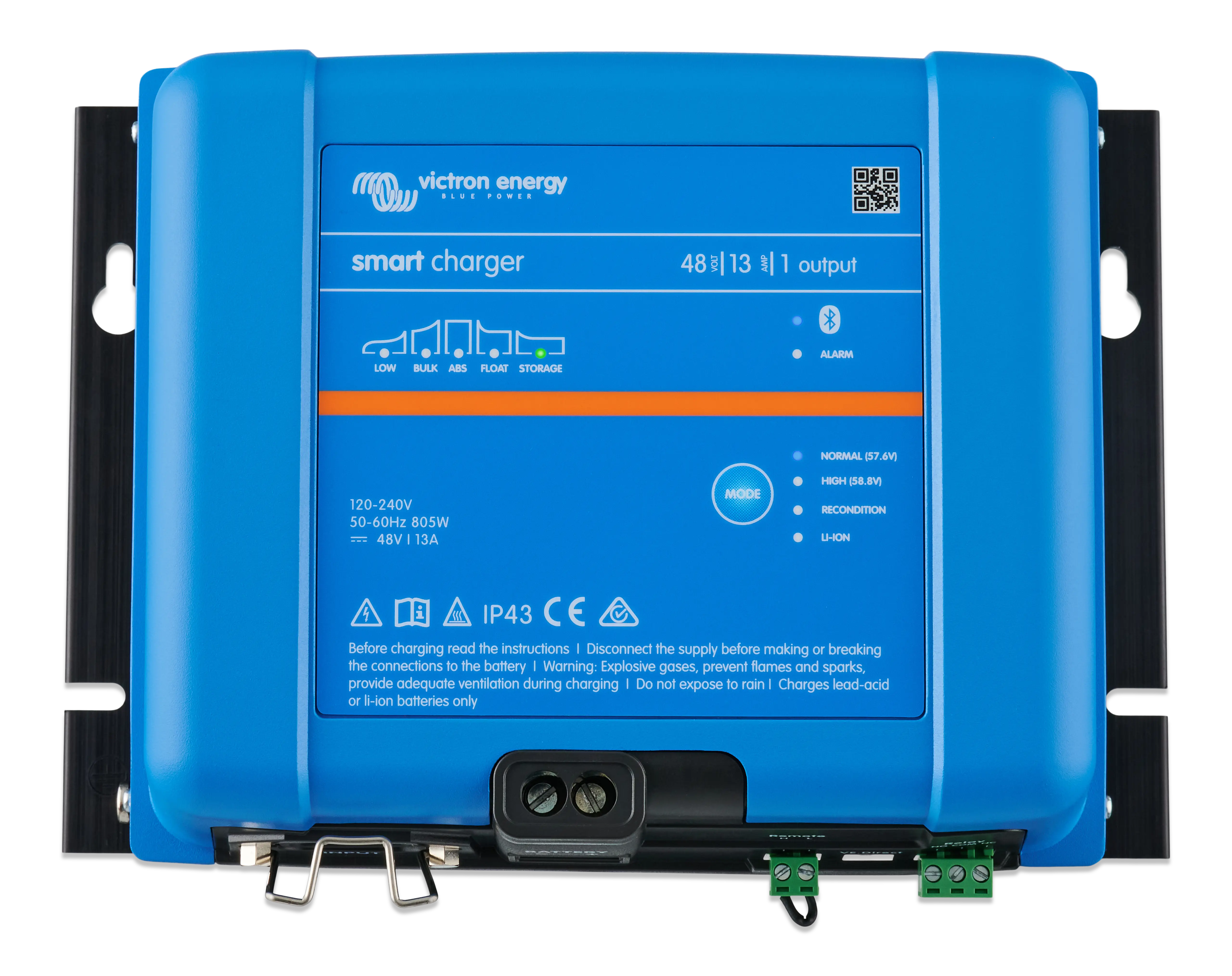Victron Smart IP43 Charger 48/13(1) 120-240V