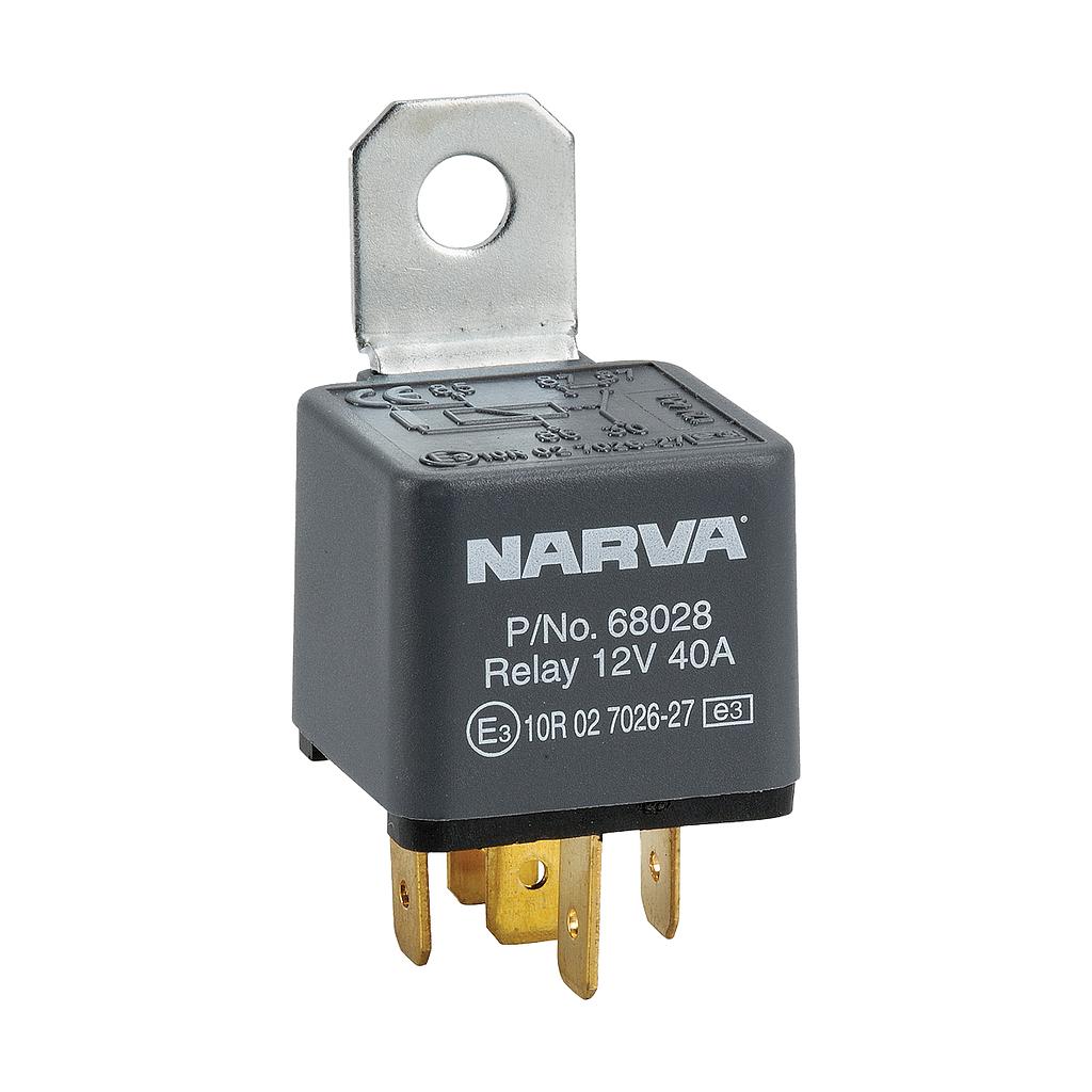 [68028BL] Narva 12V 40A 5 Pin Relay