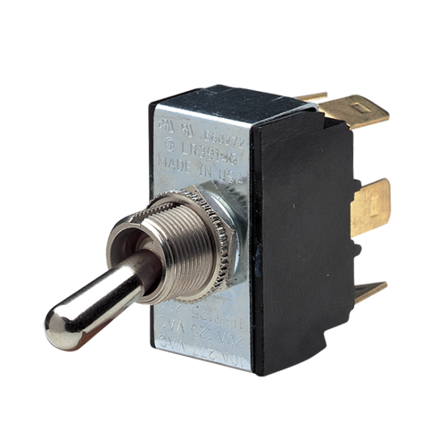 [60066BL] 25A Heavy-Duty On/On Toggle Switch