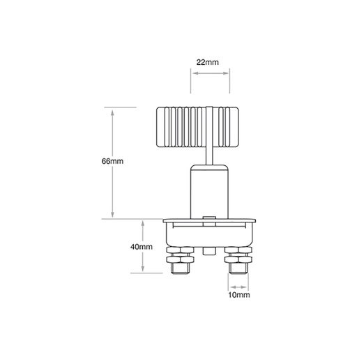 Narva On/Off Battery Switch W/Removable Key