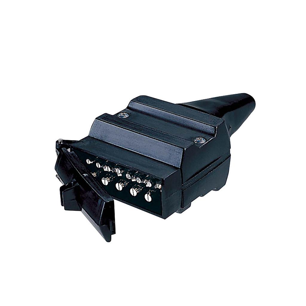 Narva 12 Pin Flat Trailer Plug