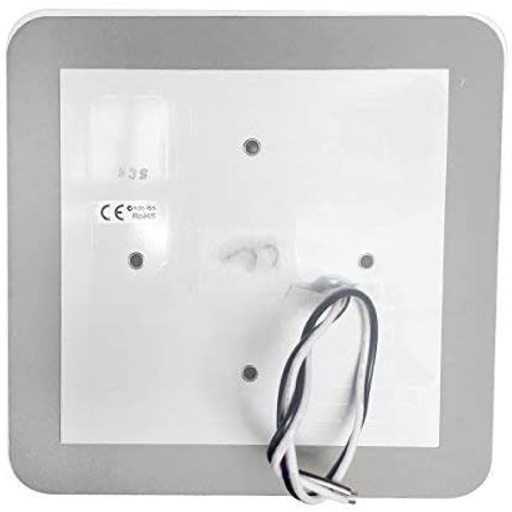 [0016604C] Dream Lighting 12V Cool White & Blue LED  Crystal Sqaure Quad Ceiling Light