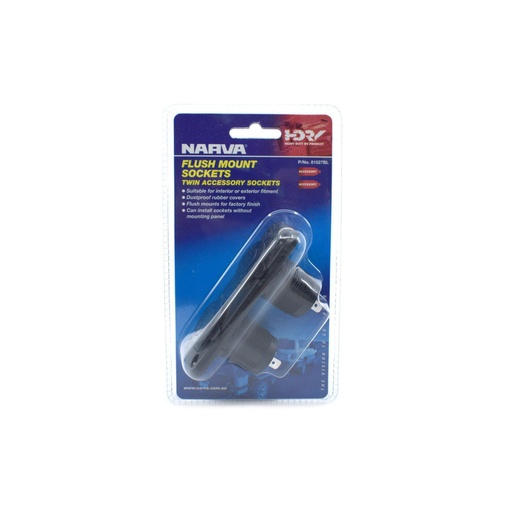 [81027BL] Narva Cig/Cig Flush Mount Black