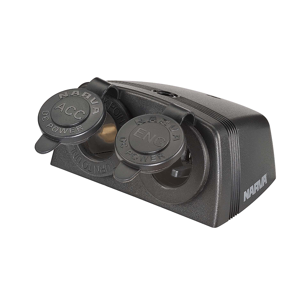 Narva Acc/Engel Twin Socket S/Mount