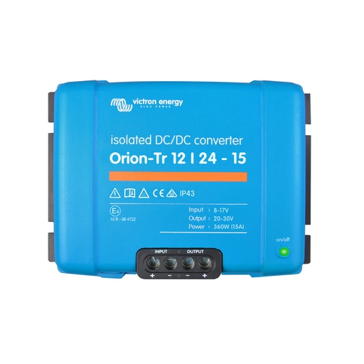 [ORI122441110] Victron Orion-Tr 12/24-15A (360W) Isolated DC-DC Converter