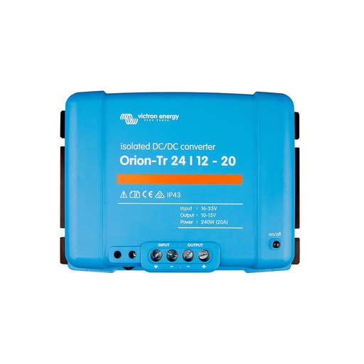 [ORI241224110] Victron Orion-Tr 24/12-20A (240W) Isolated DC-DC Converter