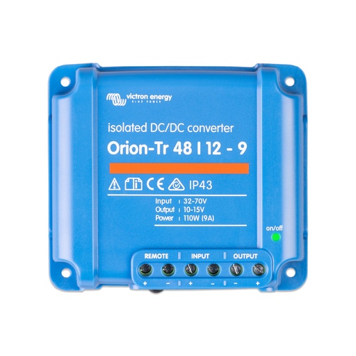 [ORI481210110] Victron Orion-Tr 48/12-9A (110W) Isolated DC-DC Converter