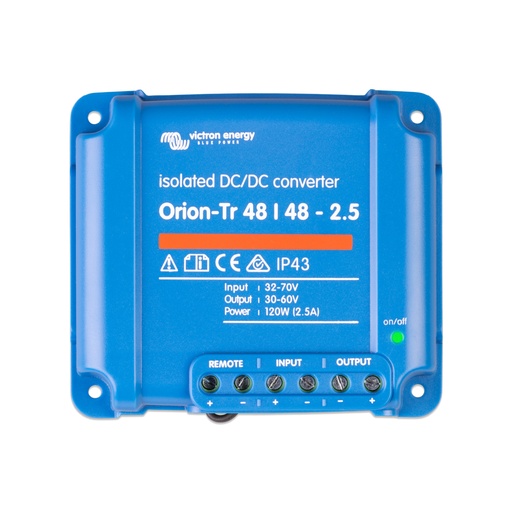 [ORI484810110] Victron Orion-Tr 48/48-2.5A (120W) Isolated DC-DC Converter