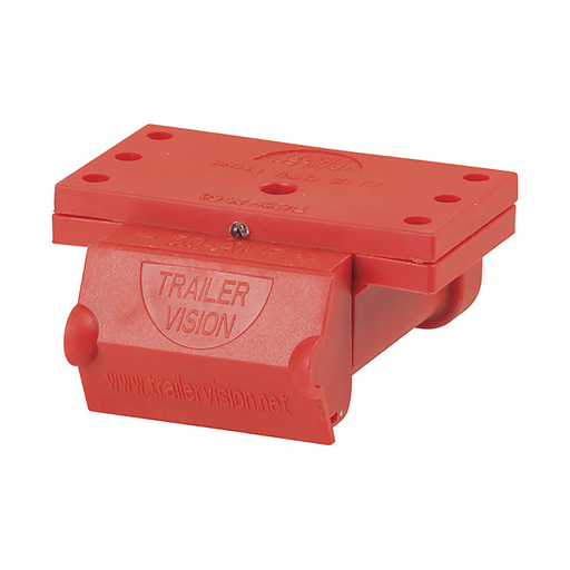 [50HANDOCR] Trailer Vision 50A Red Surface Mount Hard Cover
