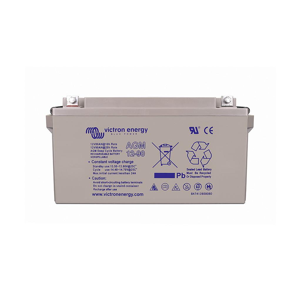 Victron 12V/90Ah AGM Deep Cycle Batt. (M6)