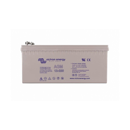 [BAT412201084] Victron 12V 220Ah Deep Cycle AGM Battery