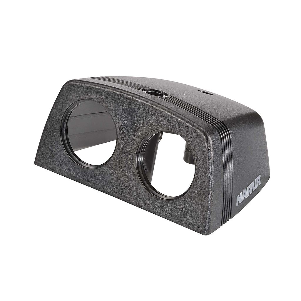 Narva Twin Blank Surface Mount Housing