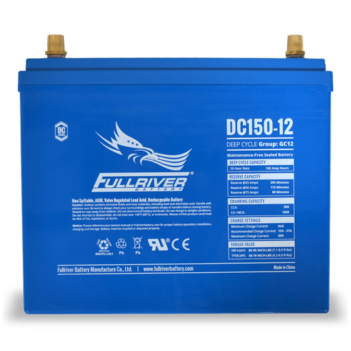 [DC150-12] Fullriver Dc 12V 150Ah Agm Battery