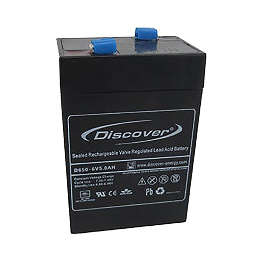 [D650] Discover Agm 6V 5Ah Battery