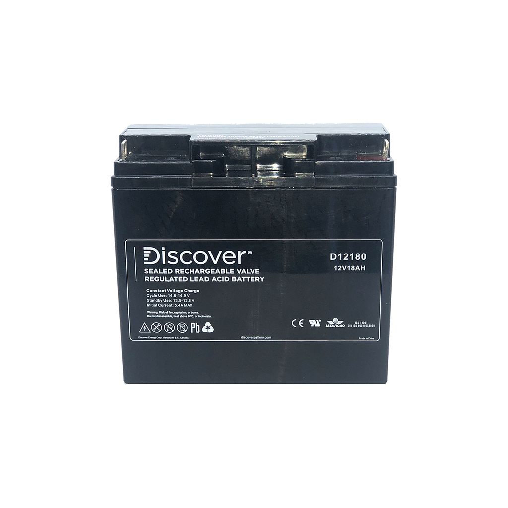 [D12180APC] Discover Agm 12V 18Ah F3 Battery