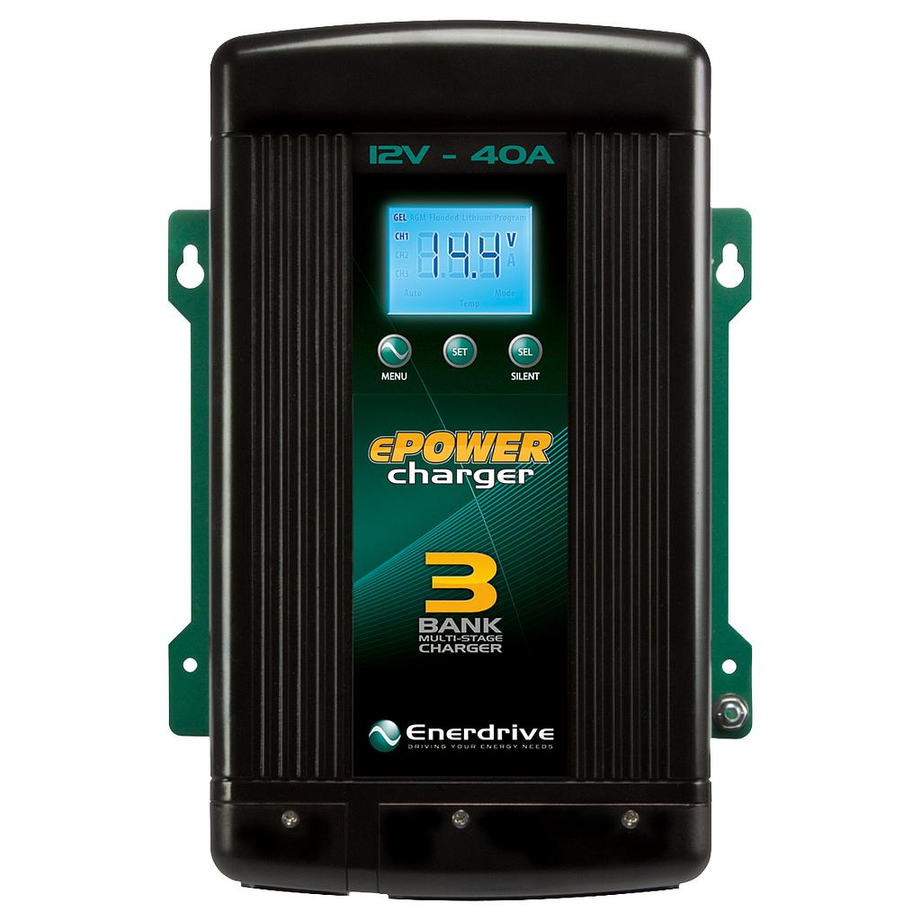 [EN31240] Epower 12V 40A Smart Charger
