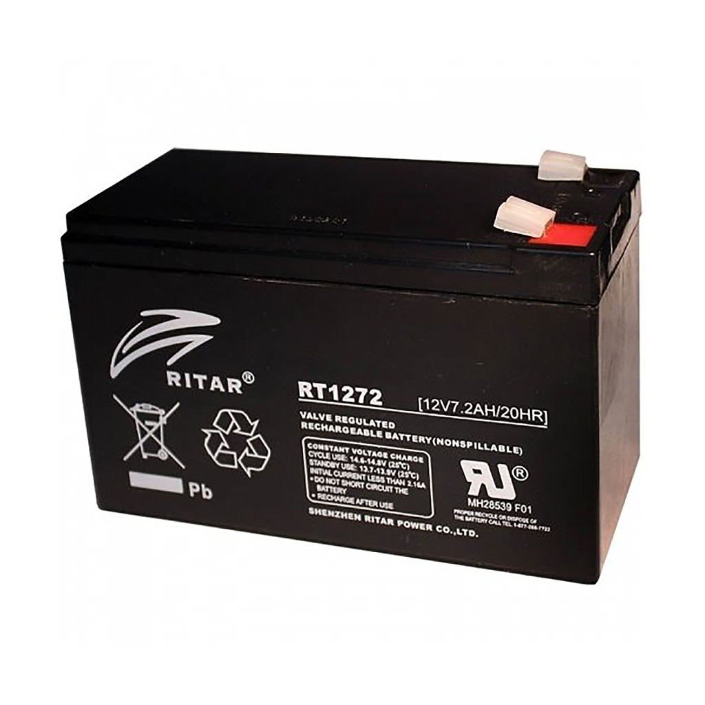 [RT1272F2] Ritar F2 12V 7.2Ah AGM Battery
