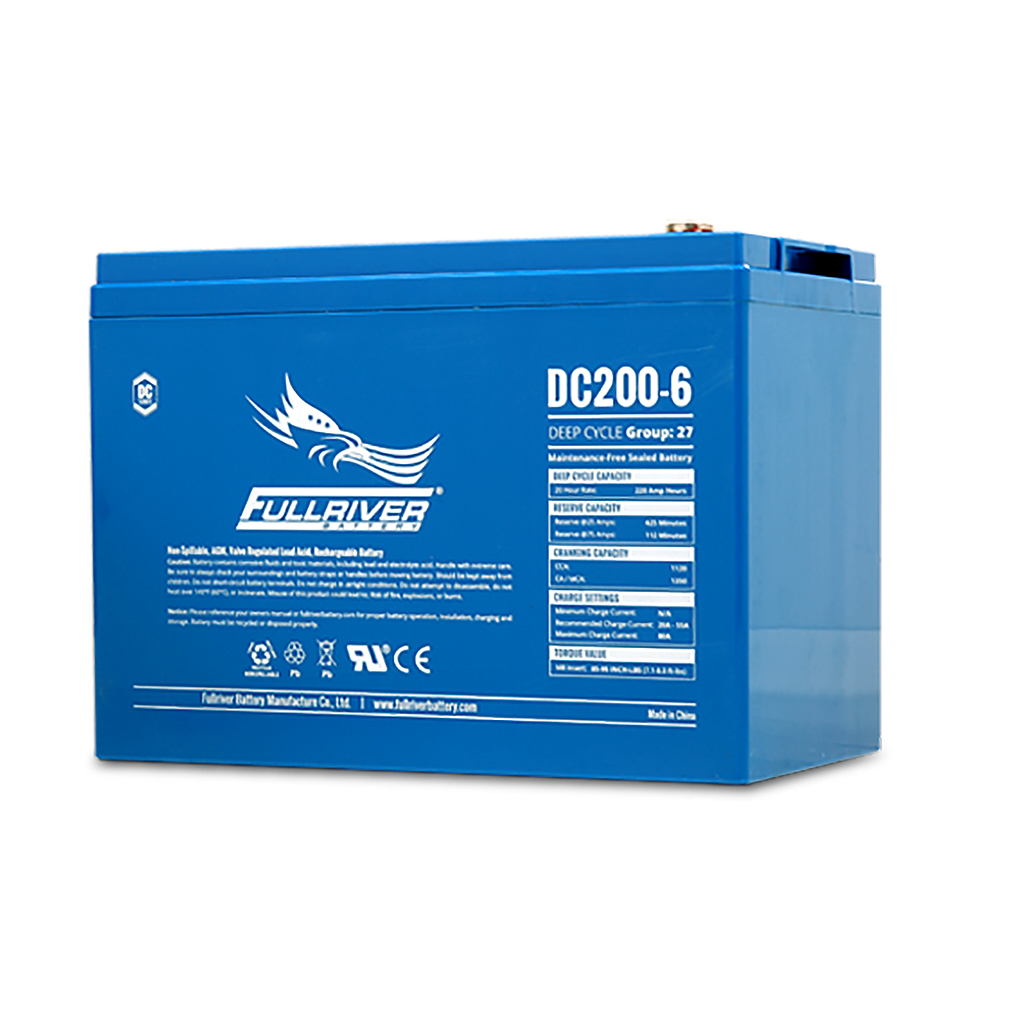 Fullriver DC 6V 200Ah AGM Battery