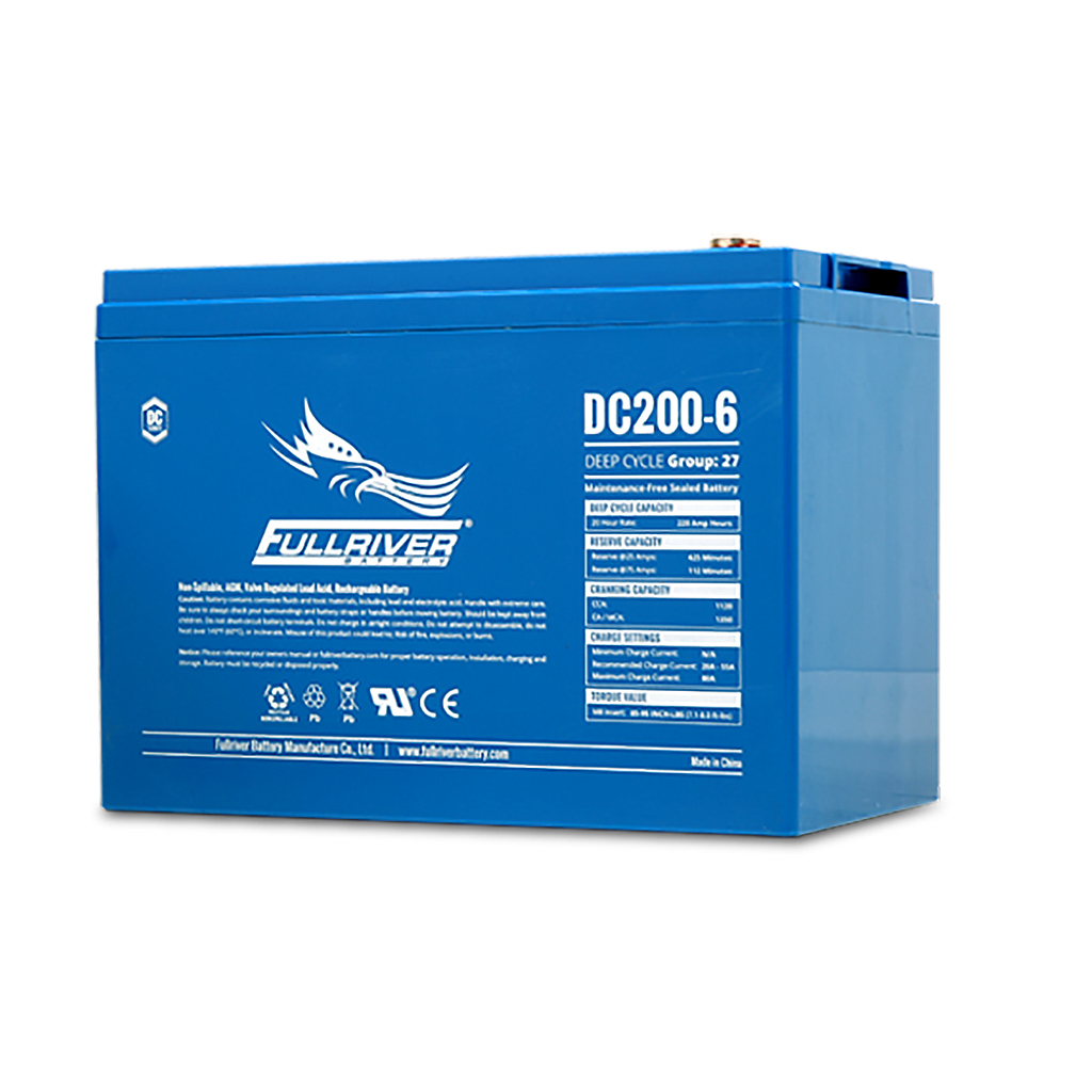 [DC200-6] Fullriver DC 6V 200Ah AGM Battery