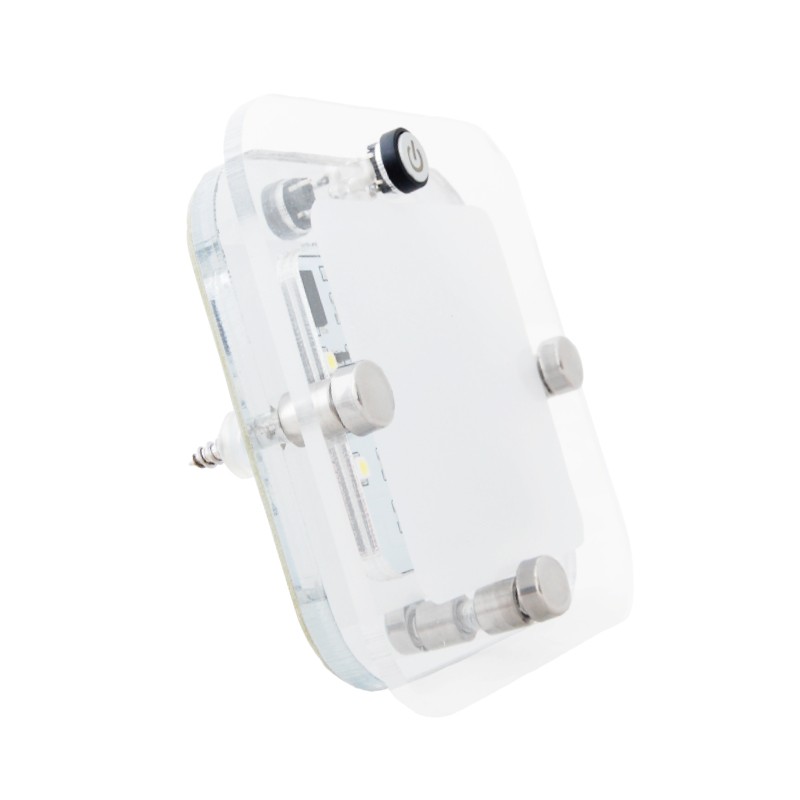 Dream Lighting 12V Cool White LED Crystal Roof Light with On/Off Switch