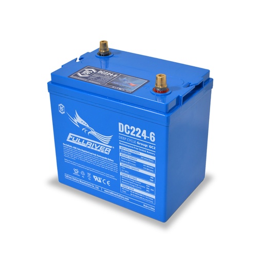 [DC224-6] Fullriver DC 6V 224Ah AGM Battery
