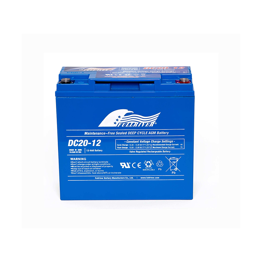 [DC20-12] Fullriver Dc 12V 20Ah Agm Battery