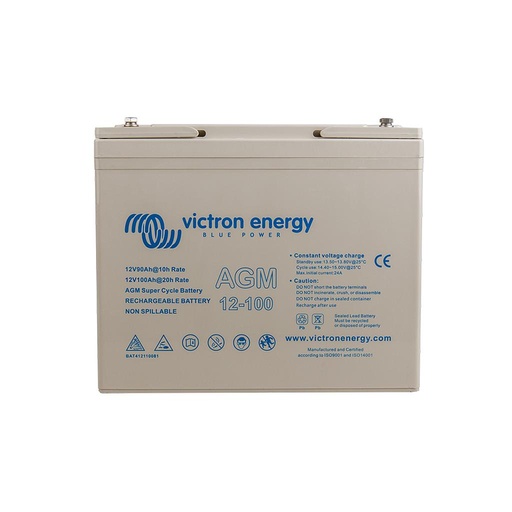 [BAT412110081] Victron 12V 100Ah Super Cycle AGM Battery